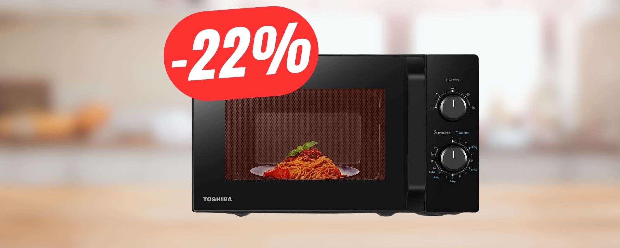 PREZZO BOMBA per il forno a MICROONDE di Toshiba a 69€ PREZZO BOMBA per il forno a MICROONDE di Toshiba a 69€