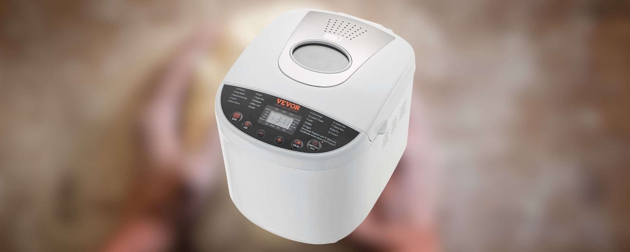Pane in casa BUONISSIMO con questa macchina a metà prezzo su Amazon Pane in casa BUONISSIMO con questa macchina a metà prezzo su Amazon