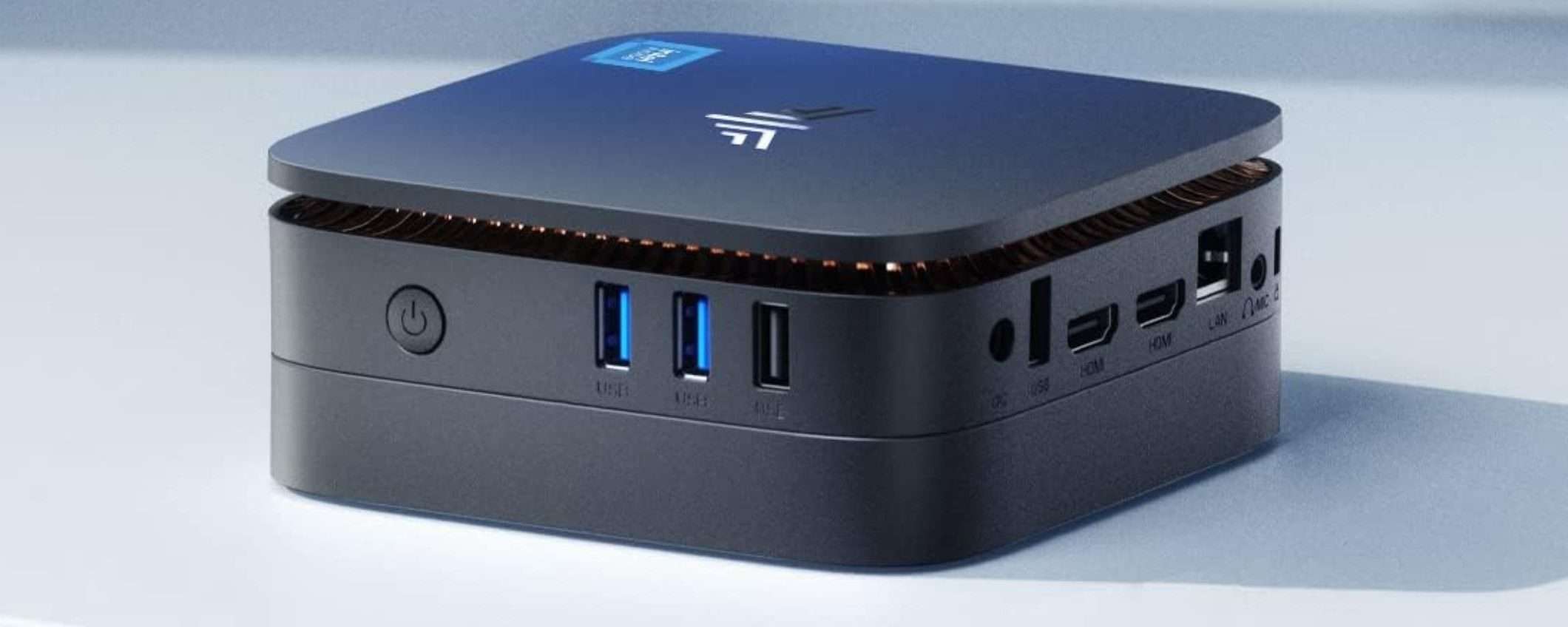 Un computer compatto COMPLETO a 149€: 8/256GB, prezzo BOMBA su Amazon (149€) Un computer compatto COMPLETO a 149€: 8/256GB, prezzo BOMBA su Amazon (149€)