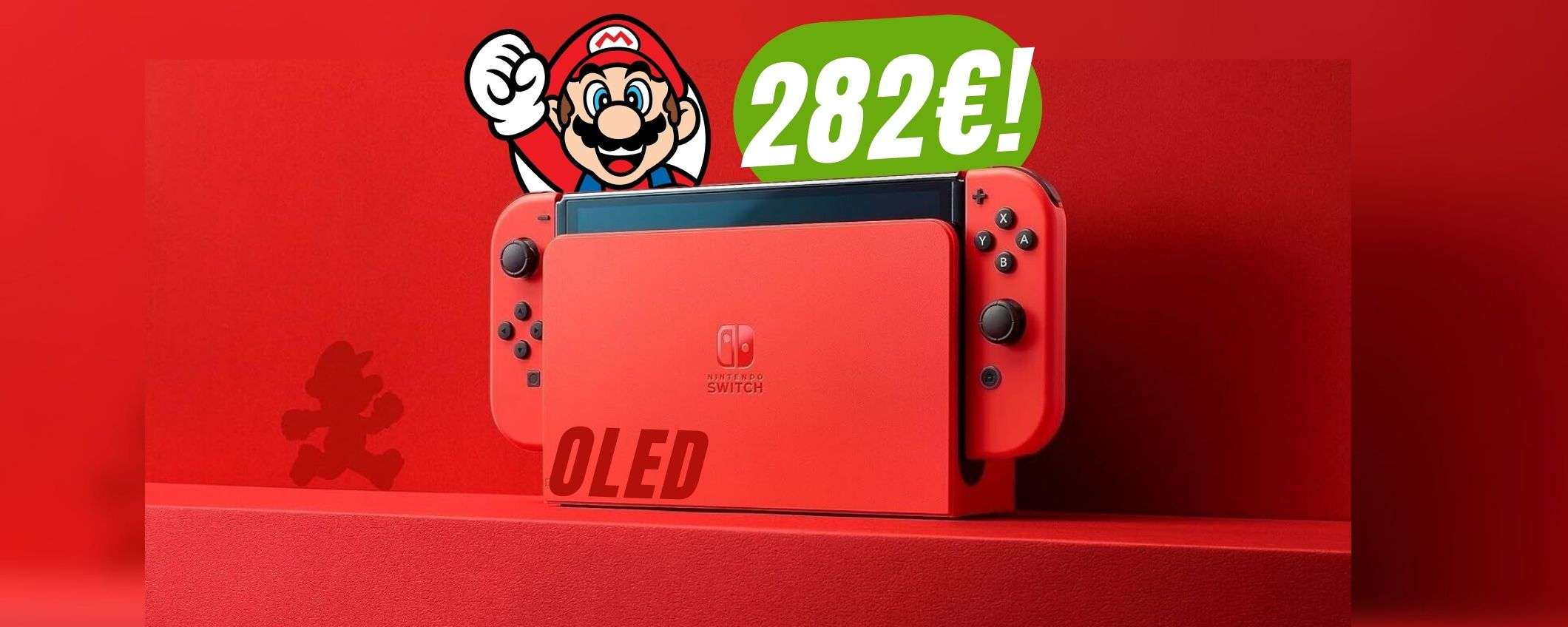 Nintendo Switch OLED: l'edizione limitata di Super Mario costa pochissimo grazie al COUPON! Nintendo Switch OLED: l'edizione limitata di Super Mario costa pochissimo grazie al COUPON!
