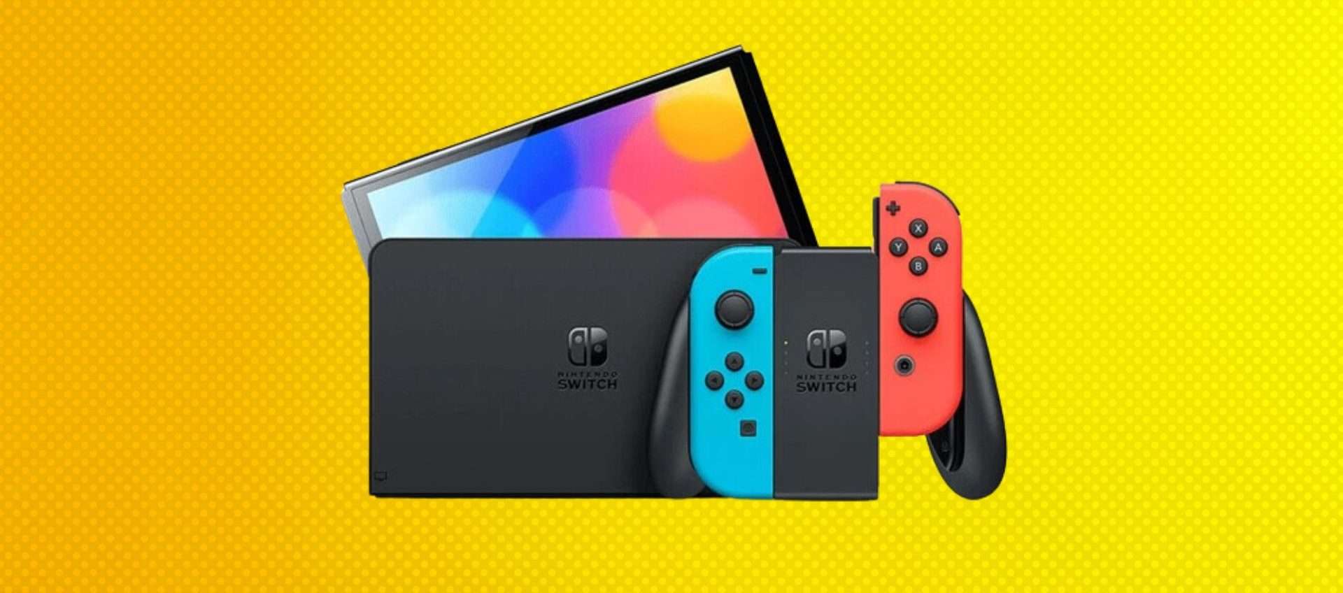 Nintendo Switch OLED, offerta bomba: su eBay risparmi 100€