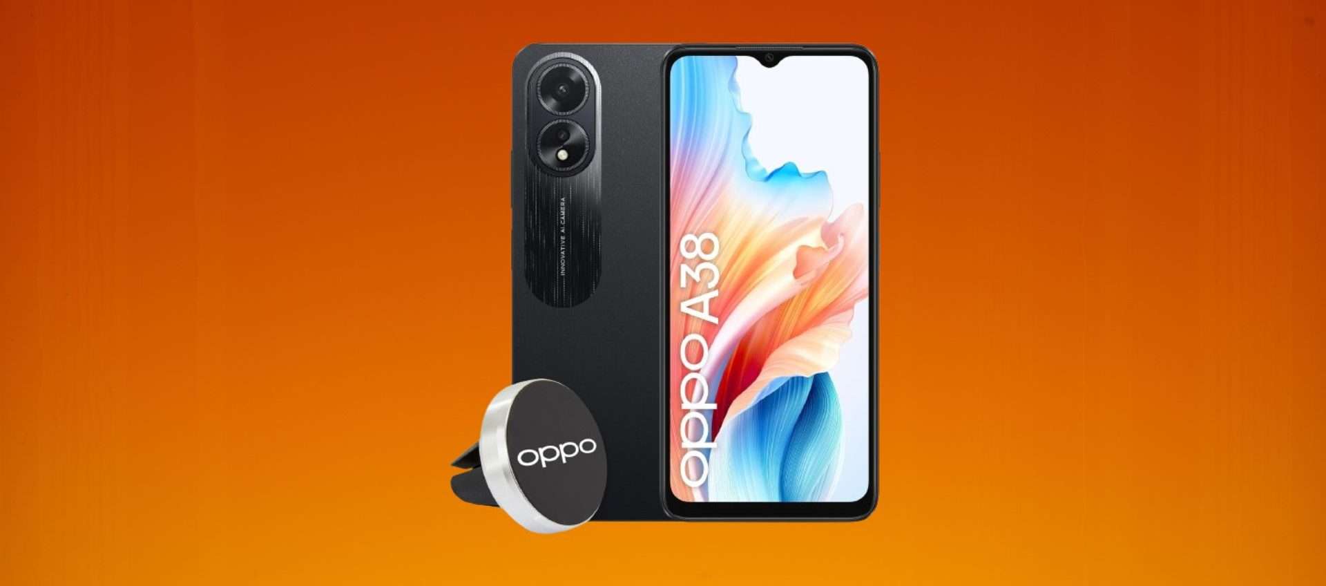 OPPO A38 4G in offerta su Amazon: sconto imperdibile del 41% OPPO A38 4G in offerta su Amazon: sconto imperdibile del 41%