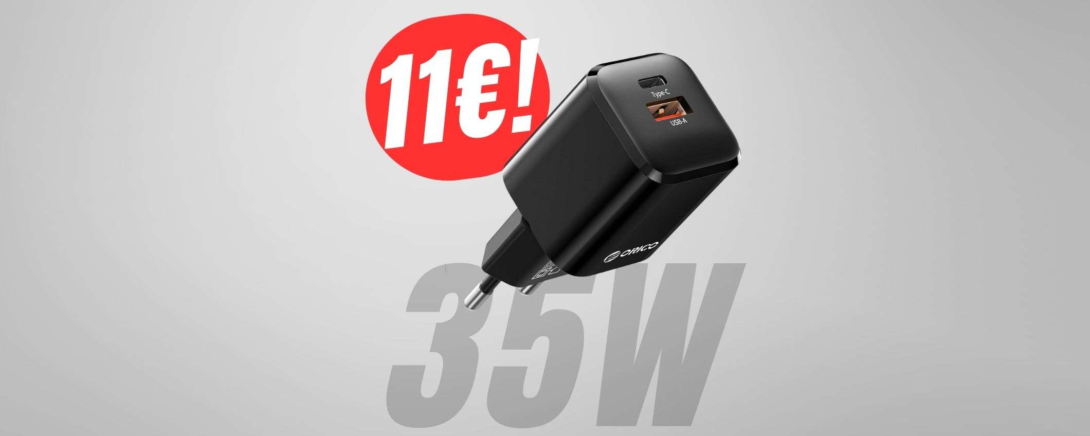 Caricatore da 35W a soli 11€? Sì, grazie al COUPON Amazon! Caricatore da 35W a soli 11€? Sì, grazie al COUPON Amazon!