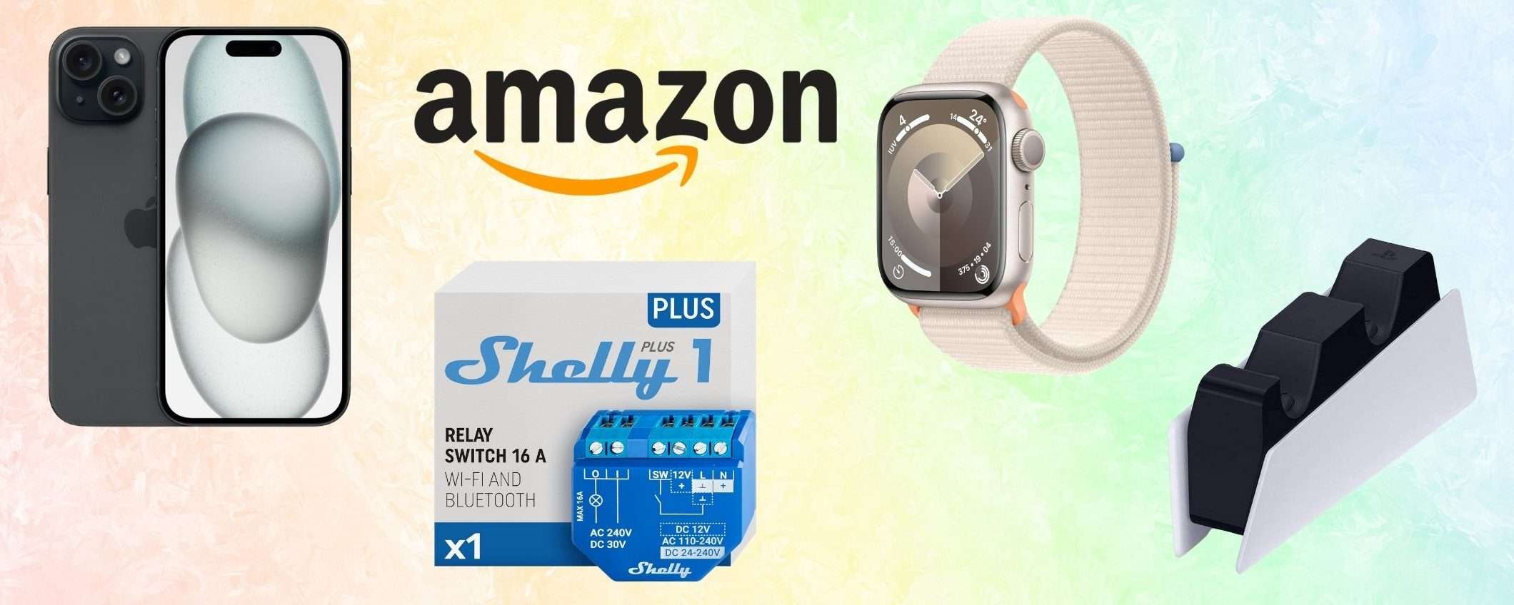 Amazon SHOW TECH: le migliori offerte del giorno su Apple, PlayStation, Shelly, Samsung e non solo Amazon SHOW TECH: le migliori offerte del giorno su Apple, PlayStation, Shelly, Samsung e non solo