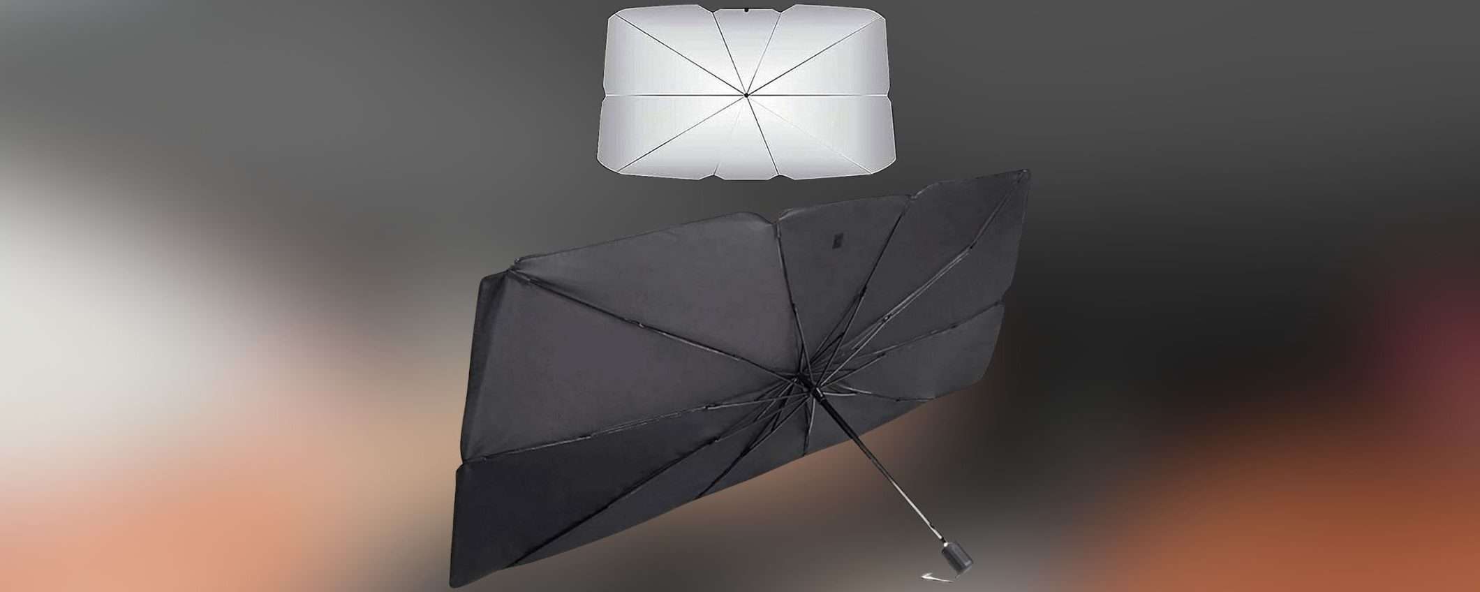 Il parasole ombrello per auto più economico è in OFFERTA su Amazon: solo 8,49 euro Il parasole ombrello per auto più economico è in OFFERTA su Amazon: solo 8,49 euro