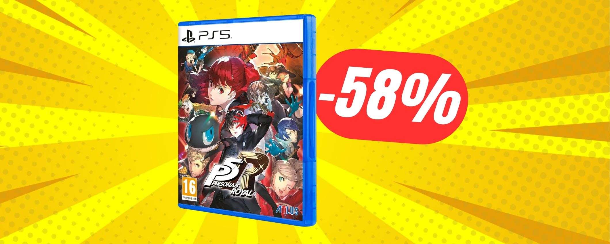 Il miglior JRPG di sempre (Persona 5 Royal) è scontato del -58%!