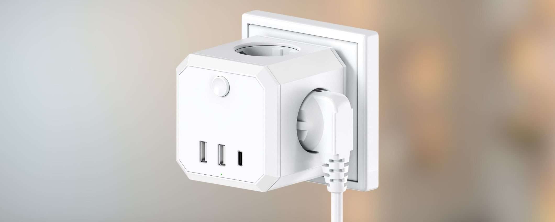 Multipresa con USB 7-in-1 ultra compatta a soli 13 euro: la GENIALATA in sconto su Amazon Multipresa con USB 7-in-1 ultra compatta a soli 13 euro: la GENIALATA in sconto su Amazon