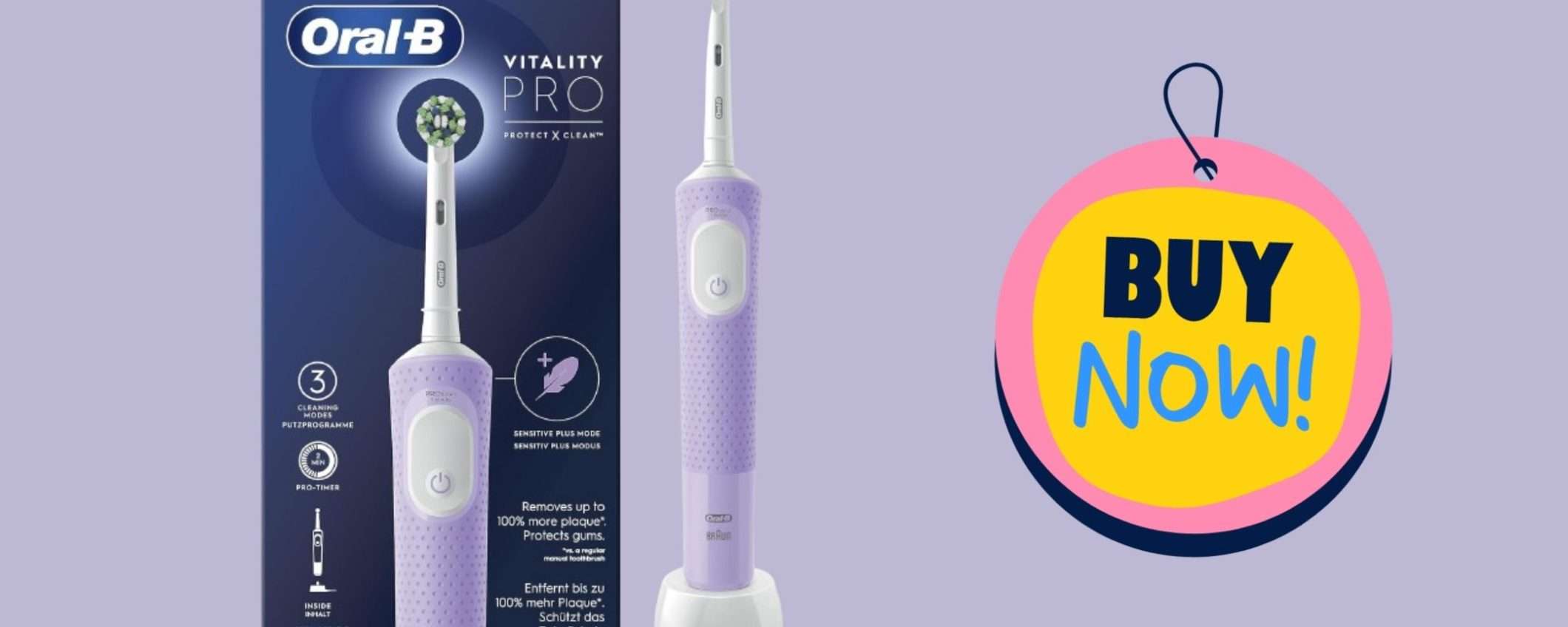 Oral-B Vitality Pro 3 a prezzo stracciato su Amazon! Oral-B Vitality Pro 3 a prezzo stracciato su Amazon!