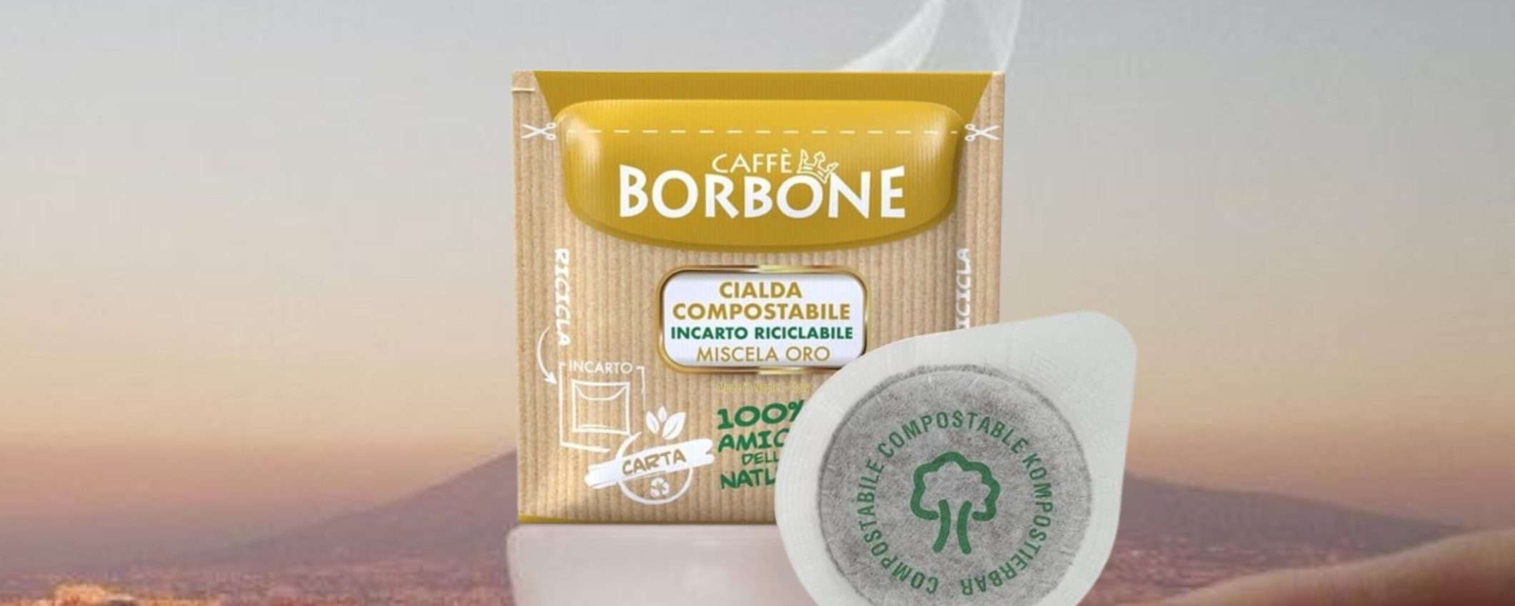 Caffè Borbone Miscela Oro: 100 cialde ESE a soli 17€ su Amazon Caffè Borbone Miscela Oro: 100 cialde ESE a soli 17€ su Amazon