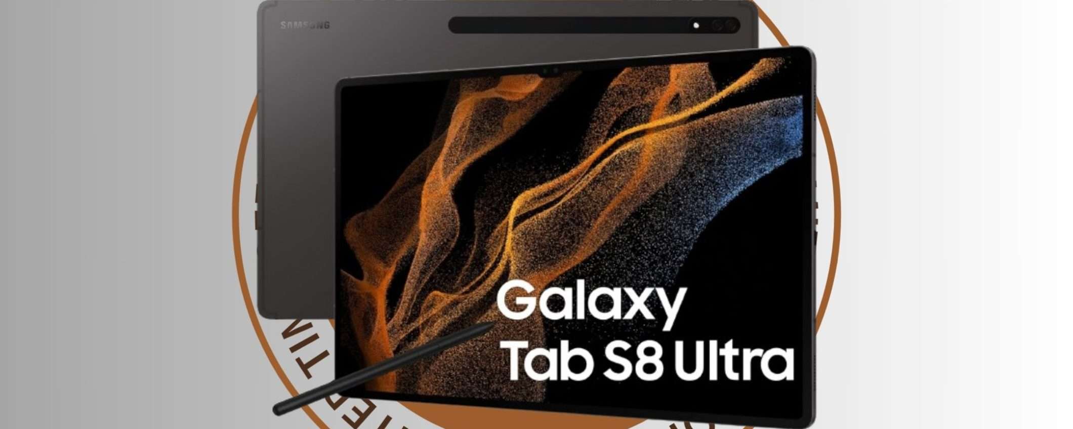 Samsung Galaxy Tab S8 Ultra 5G con 16/512GB a un prezzo MAI VISTO su Amazon Samsung Galaxy Tab S8 Ultra 5G con 16/512GB a un prezzo MAI VISTO su Amazon