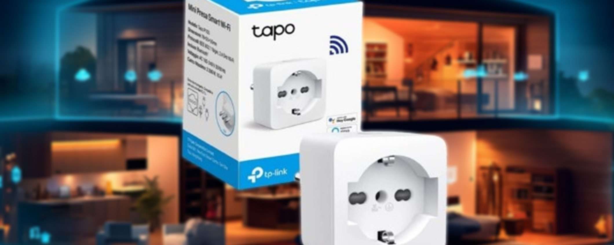 Presa Smart TP-Link Tapo P105: con soli 10€ rendete intelligente qualsiasi elettrodomestico! Presa Smart TP-Link Tapo P105: con soli 10€ rendete intelligente qualsiasi elettrodomestico!