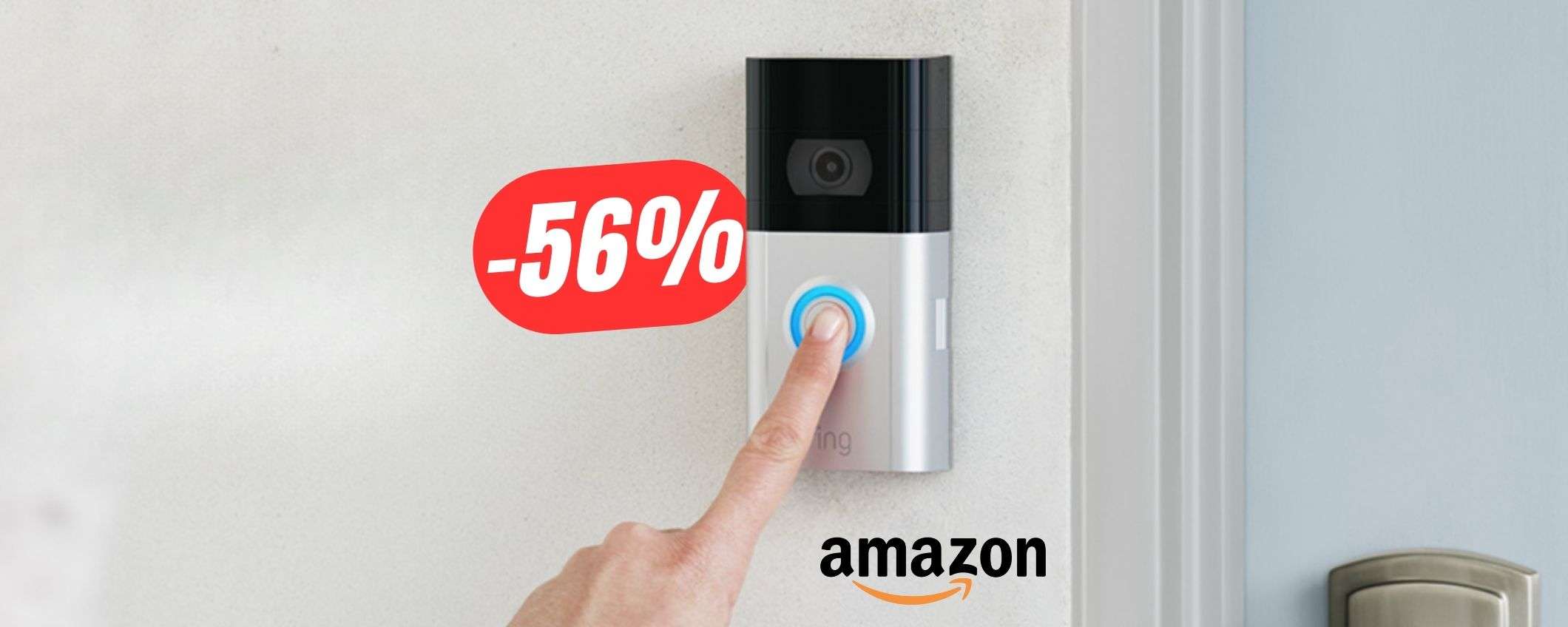 Videocitofono Amazon a PREZZO SHOCK! Da 179€ a soli 79€: un'offerta imperdibile! Videocitofono Amazon a PREZZO SHOCK! Da 179€ a soli 79€: un'offerta imperdibile!