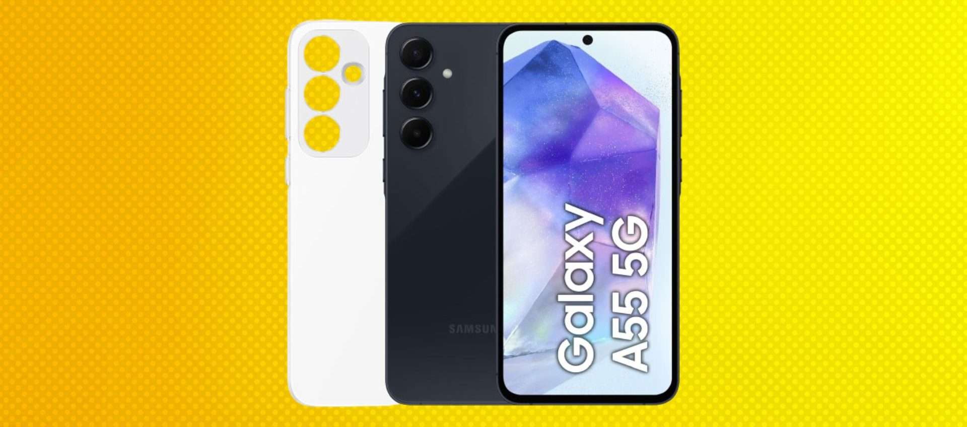 Samsung Galaxy A55, prezzo top su eBay: il re dei mid-range è tuo a 339€ Samsung Galaxy A55, prezzo top su eBay: il re dei mid-range è tuo a 339€