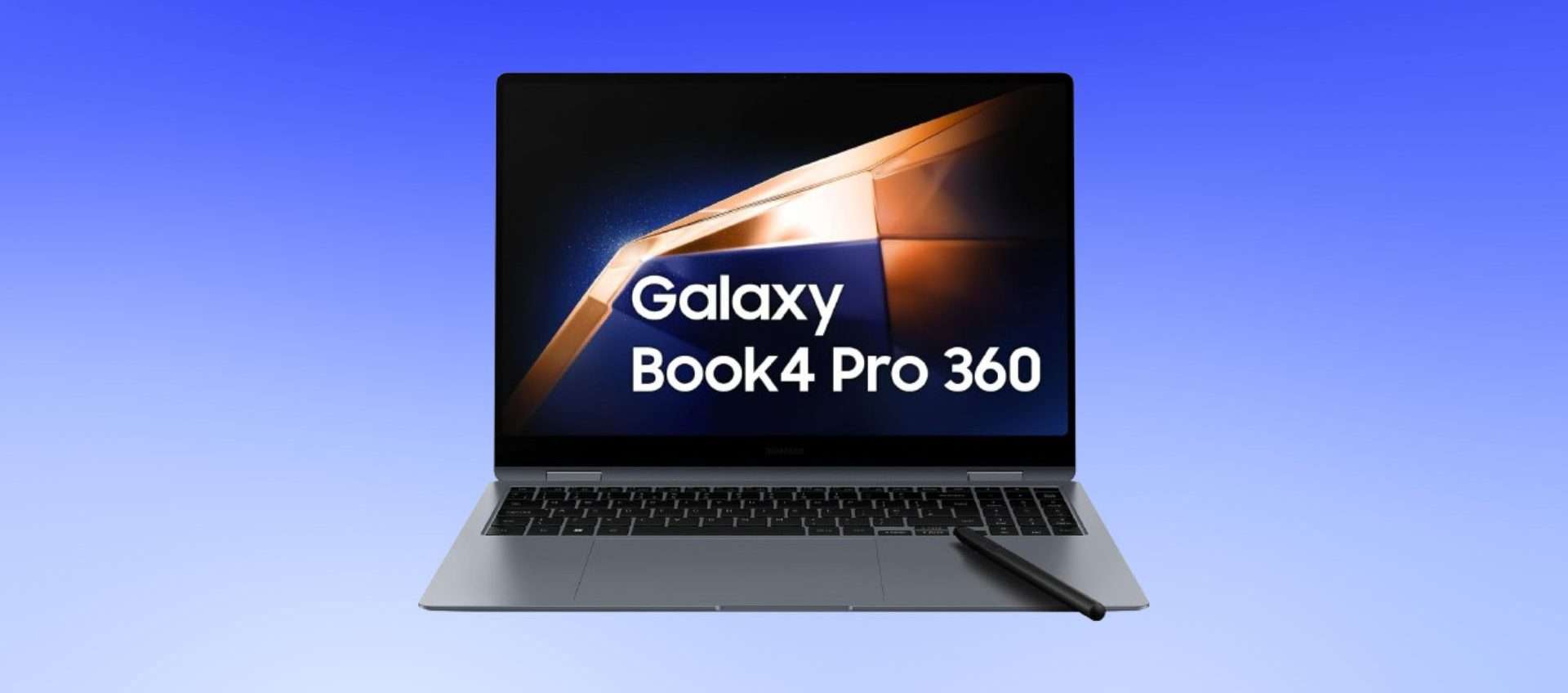 Samsung Galaxy Book4 Pro 360 in offerta: Intel Core Ultra 7, schermo OLED a 120Hz