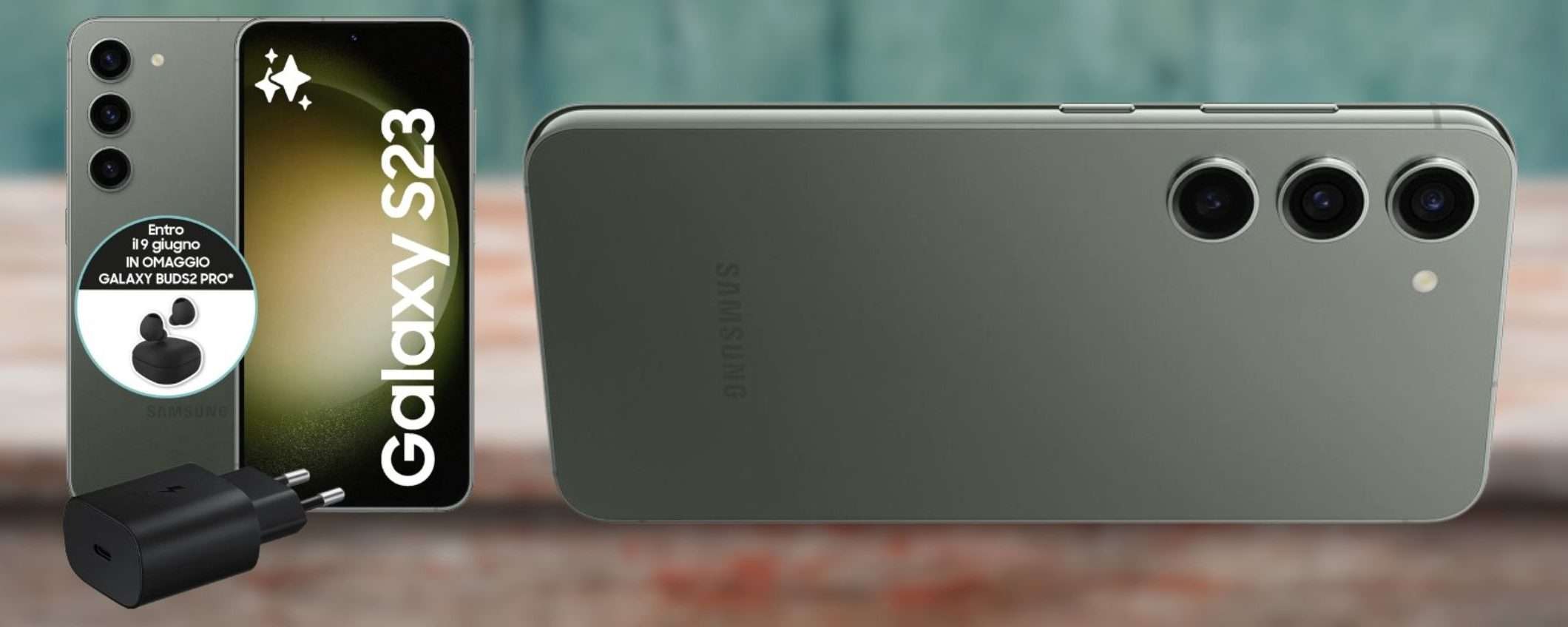 Samsung Galaxy S23, la BOMBA: 380€ di sconto e Buds2 Pro GRATIS (Amazon) Samsung Galaxy S23, la BOMBA: 380€ di sconto e Buds2 Pro GRATIS (Amazon)
