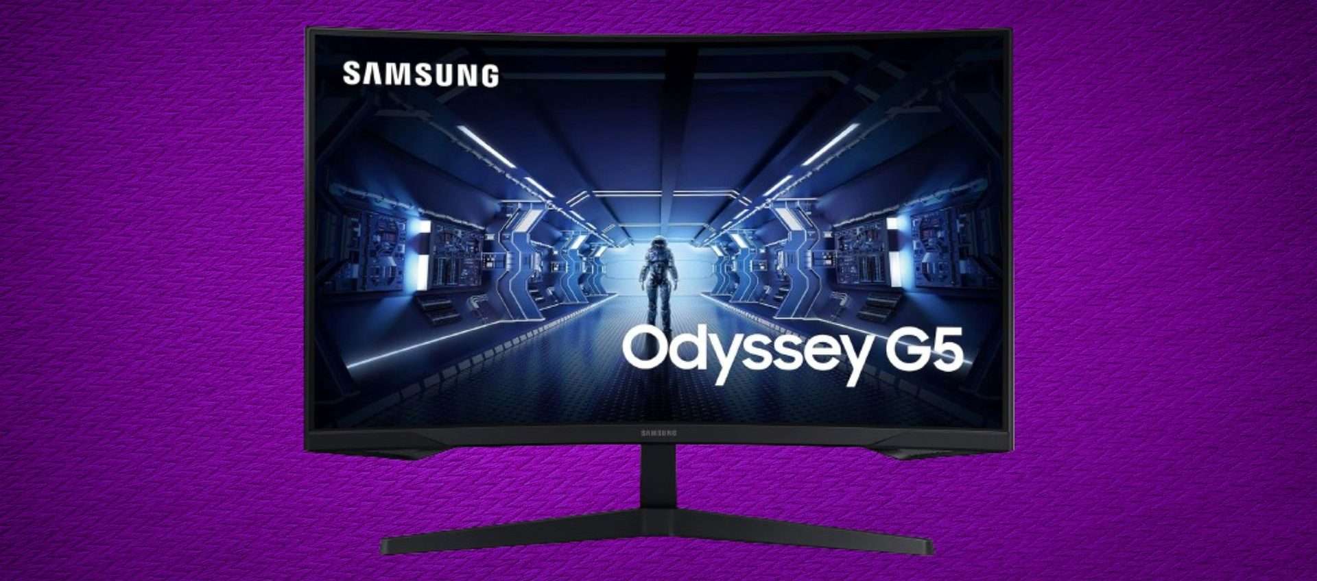 Samsung Odyssey G5 in offerta: il prezzo scende sotto i 250€ Samsung Odyssey G5 in offerta: il prezzo scende sotto i 250€
