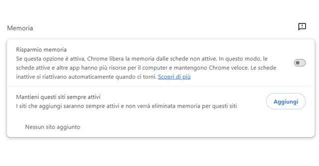 Google Chrome: mai più rallentamenti