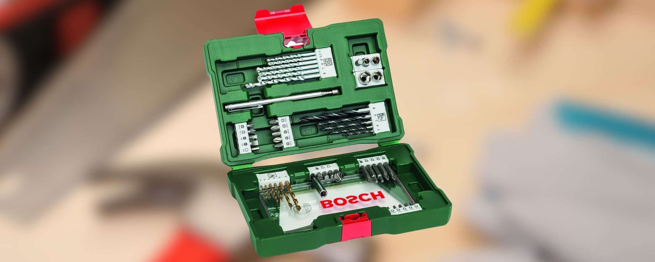 Set di 48 punte Bosch in titanio a 29,05€: OFFERTA AMAZON (-24%) Set di 48 punte Bosch in titanio a 29,05€: OFFERTA AMAZON (-24%)