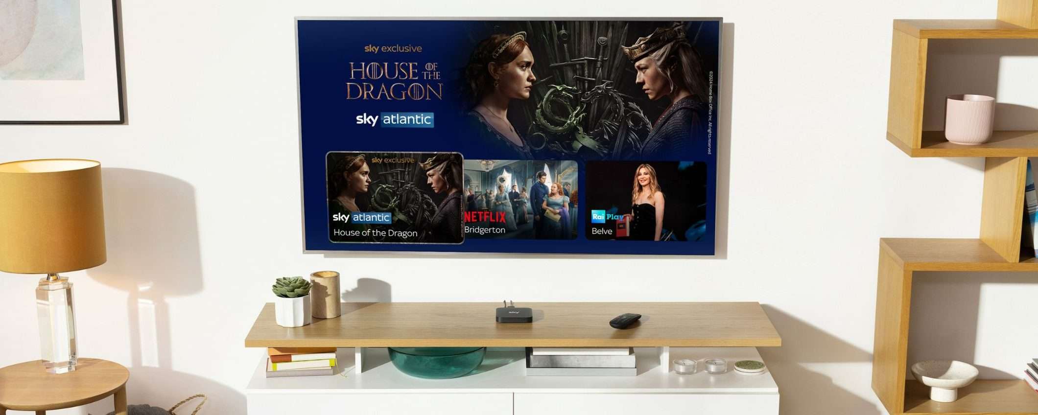 Arriva Sky Stream: il nuovo box che integra i contenuti di Sky, TV e app Arriva Sky Stream: il nuovo box che integra i contenuti di Sky, TV e app