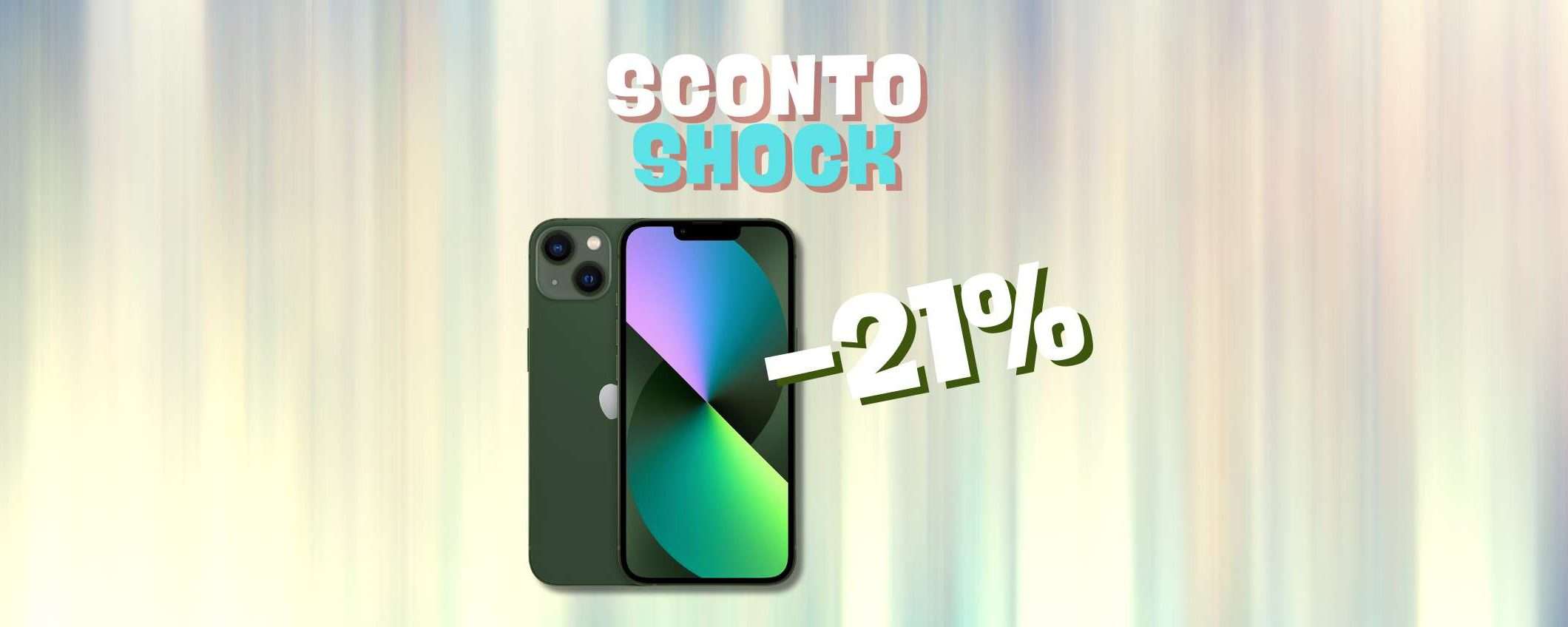 iPhone 13 a un prezzo SHOCK (-21%) iPhone 13 a un prezzo SHOCK (-21%)