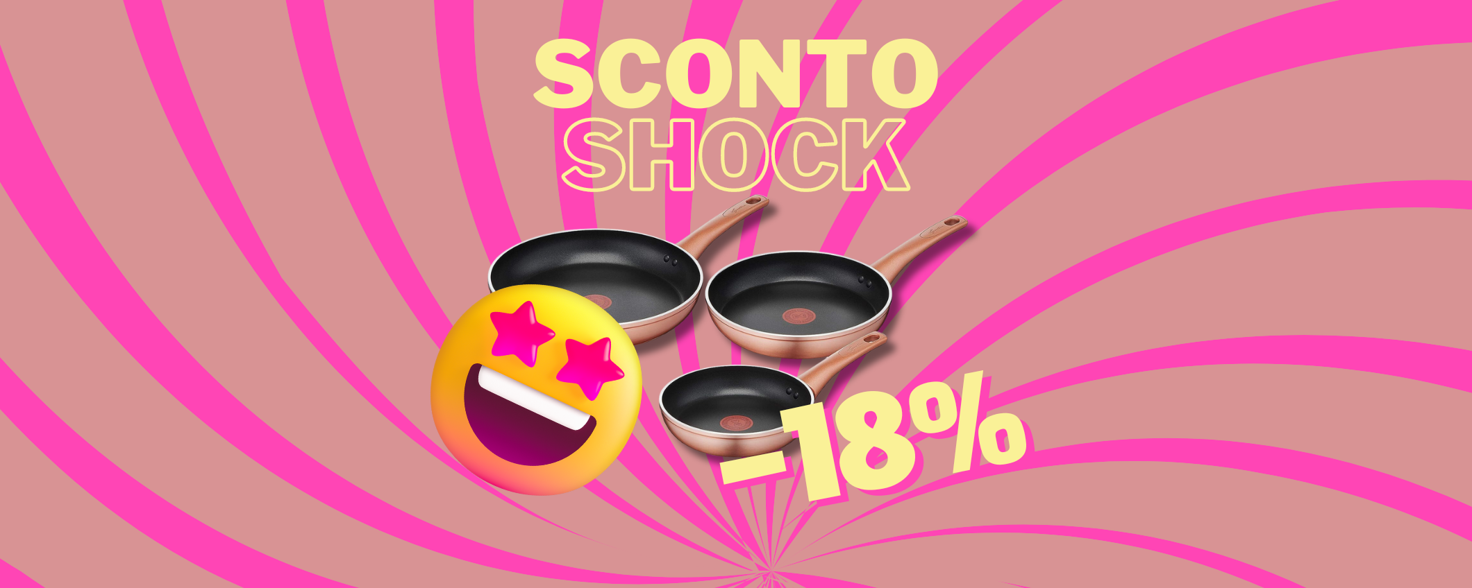 Set padelle Lagostina: regalo perfetto in sconto del 18% Set padelle Lagostina: regalo perfetto in sconto del 18%