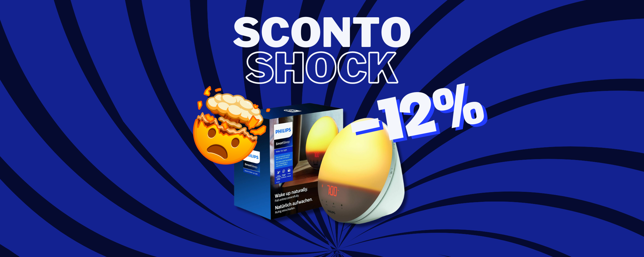 Philips Wake-up Light in sconto del 12%: perfetta per svegliarti di mattina! Philips Wake-up Light in sconto del 12%: perfetta per svegliarti di mattina!