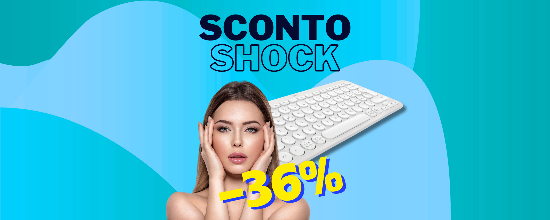 Ottima tastiera Logitech Pebble Keys 2 in sconto del 36% Ottima tastiera Logitech Pebble Keys 2 in sconto del 36%