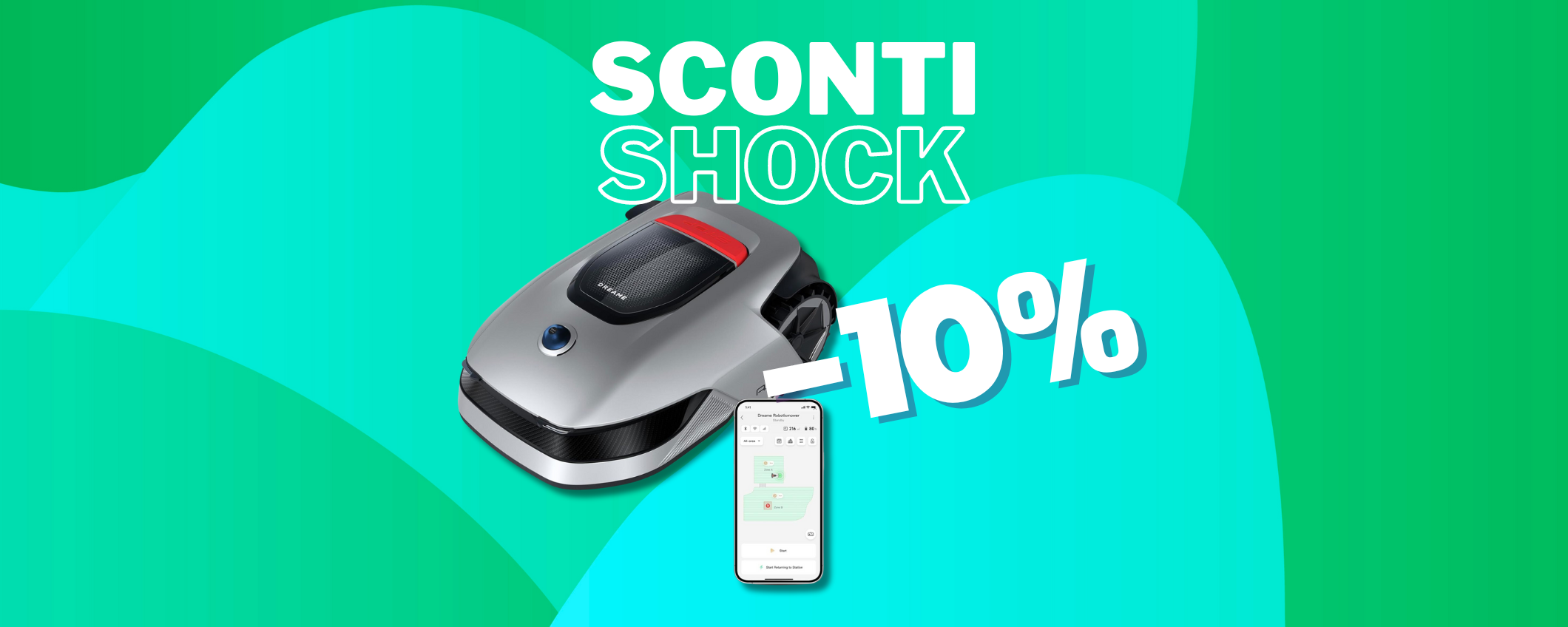 200€ di sconto su questo tagliaerba robot Dreame A1 200€ di sconto su questo tagliaerba robot Dreame A1
