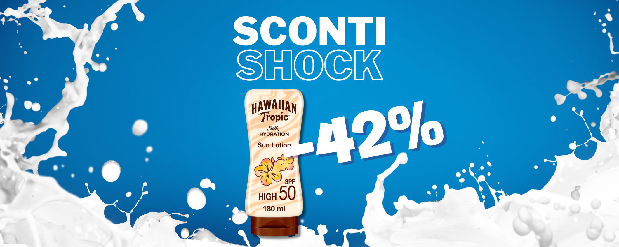 Crema solare Hawaiian Tropic SPF 50 a prezzo SHOCK (-42%) Crema solare Hawaiian Tropic SPF 50 a prezzo SHOCK (-42%)