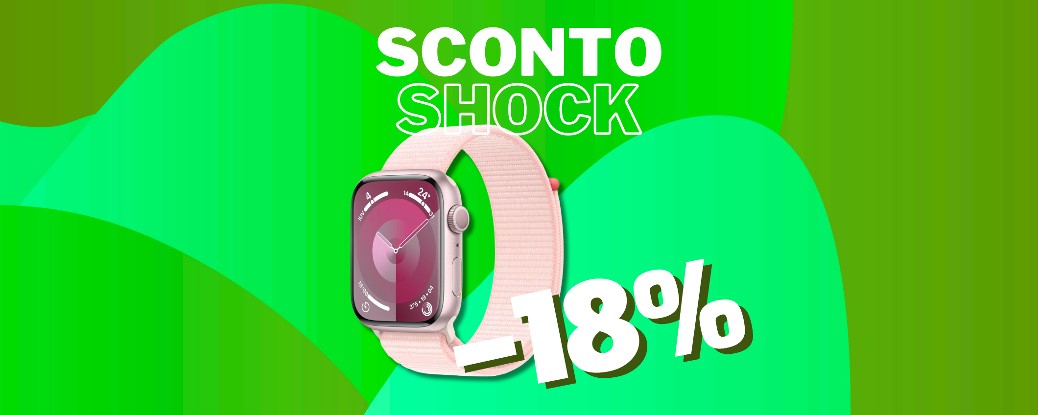 Vuoi uno smartwatch? Porta a casa l'Apple Watch Series 9 (-18%) Vuoi uno smartwatch? Porta a casa l'Apple Watch Series 9 (-18%)