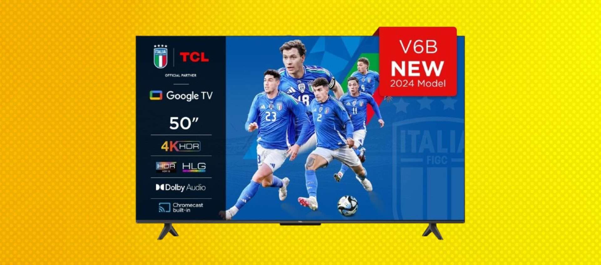 Smart TV TCL Ultra HD 4K da 50 pollici, offerta imperdibile: oggi tua a 349€ Smart TV TCL Ultra HD 4K da 50 pollici, offerta imperdibile: oggi tua a 349€