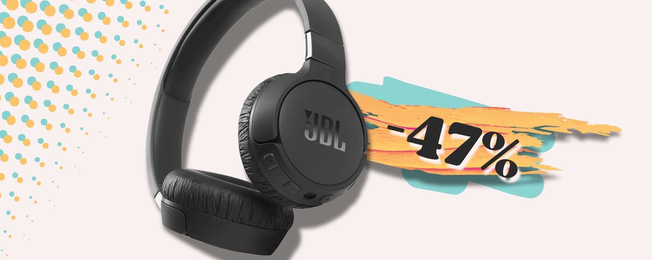 JBL Tune 660BTNC le migliori cuffie OVER EAR su Amazon oggi