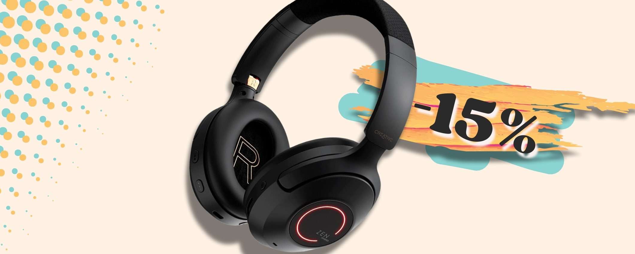 Creative Zen Hybrid Pro, cuffie Over Ear wireless che fanno SOGNARE (76€) Creative Zen Hybrid Pro, cuffie Over Ear wireless che fanno SOGNARE (76€)