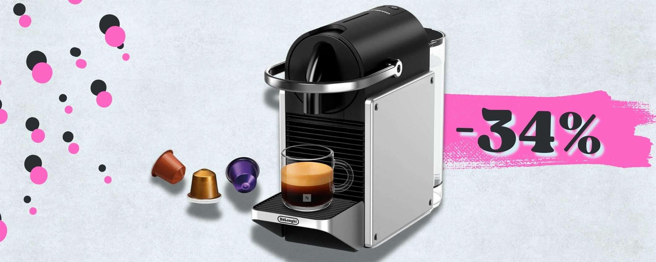 Nespresso PIXIE ti fa sentire al bar: prezzo REGALO per macchinetta TOP Nespresso PIXIE ti fa sentire al bar: prezzo REGALO per macchinetta TOP