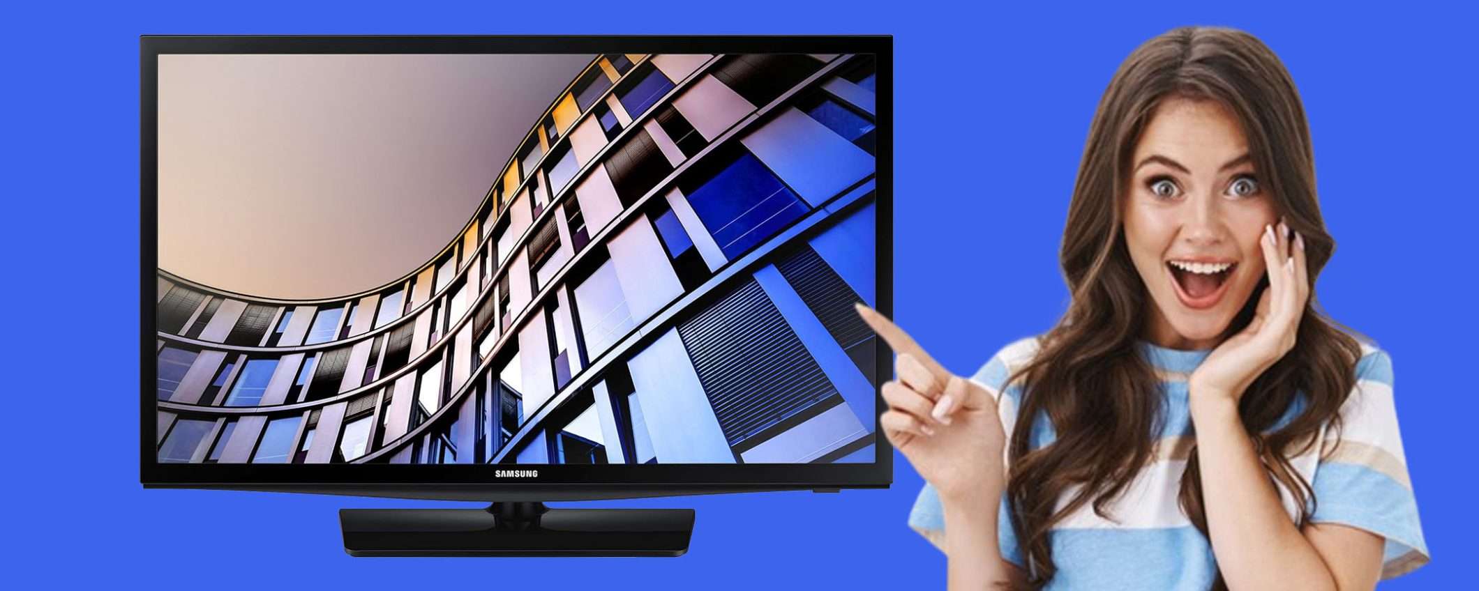 TV Smart Samsung con Alexa da 24 TV Smart Samsung con Alexa da 24