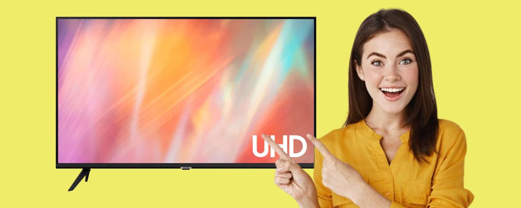 Smart TV Samsung Crystal UHD 4K da 43 Smart TV Samsung Crystal UHD 4K da 43