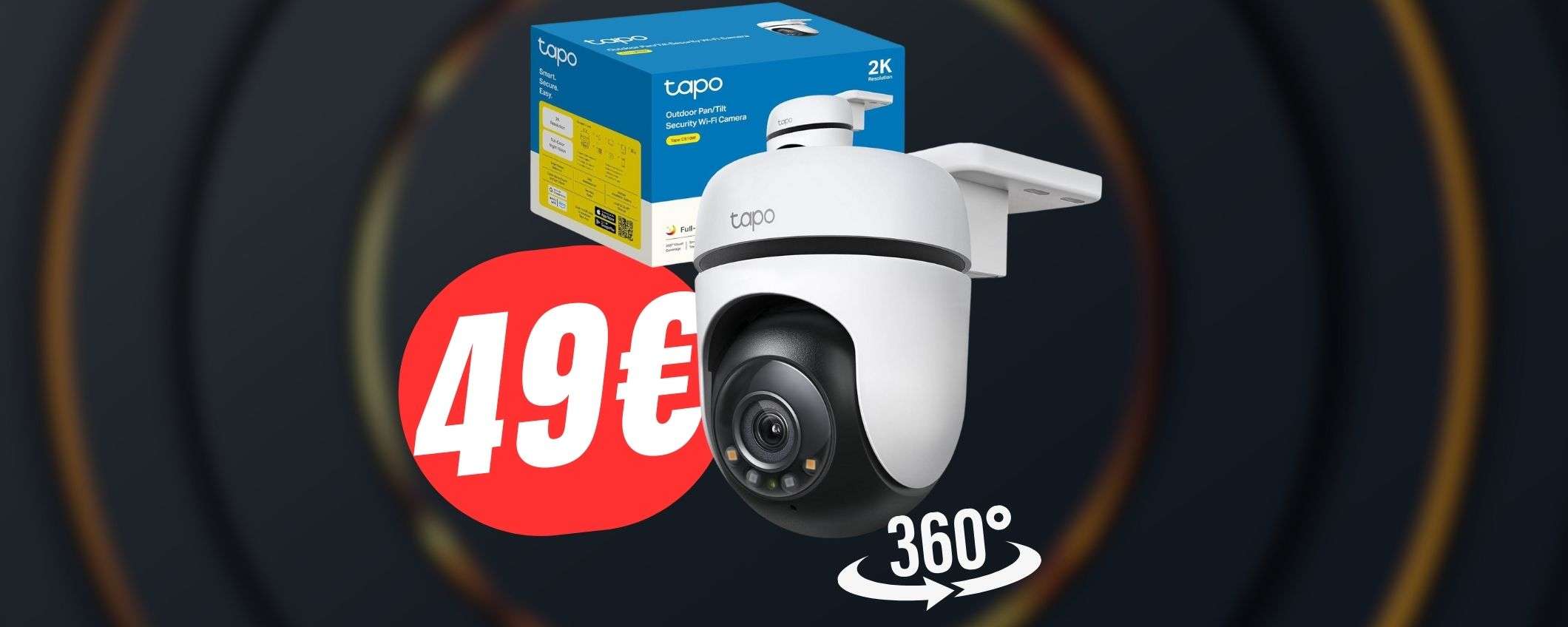 Sorveglia la tua casa a 360° con soli 49€ grazie alla TELECAMERA in OFFERTA! Sorveglia la tua casa a 360° con soli 49€ grazie alla TELECAMERA in OFFERTA!