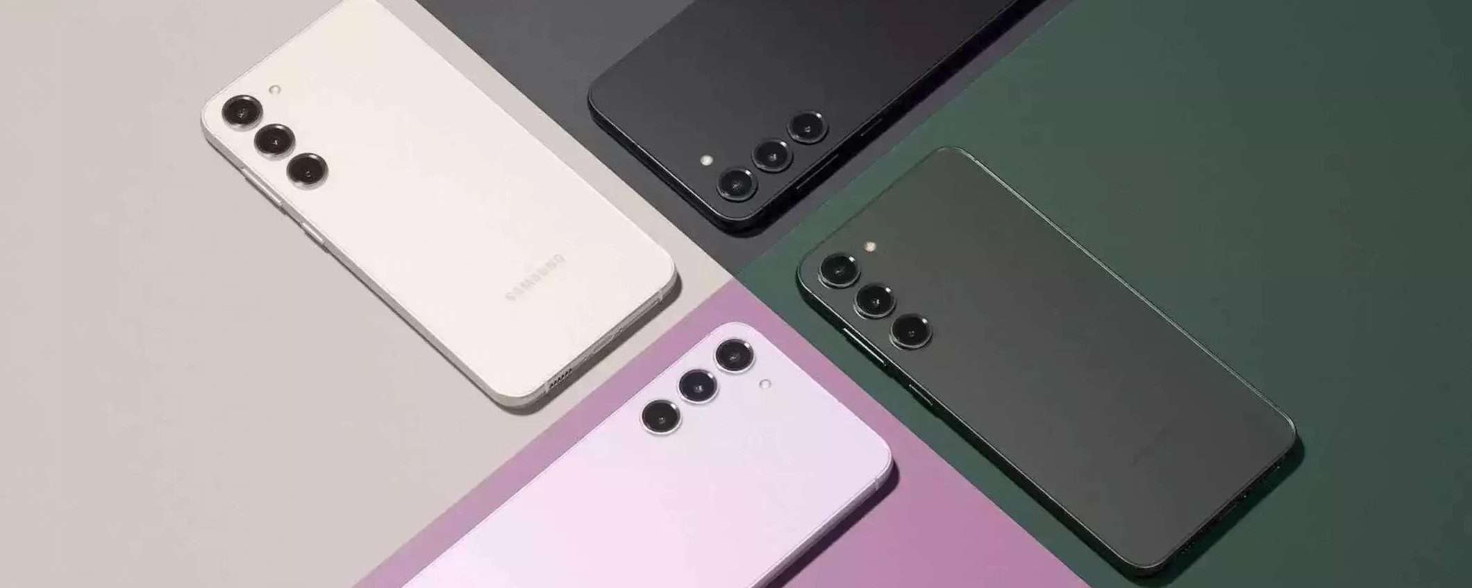 Samsung Galaxy S23, prezzo in caduta libera: su Amazon risparmi il 39% Samsung Galaxy S23, prezzo in caduta libera: su Amazon risparmi il 39%