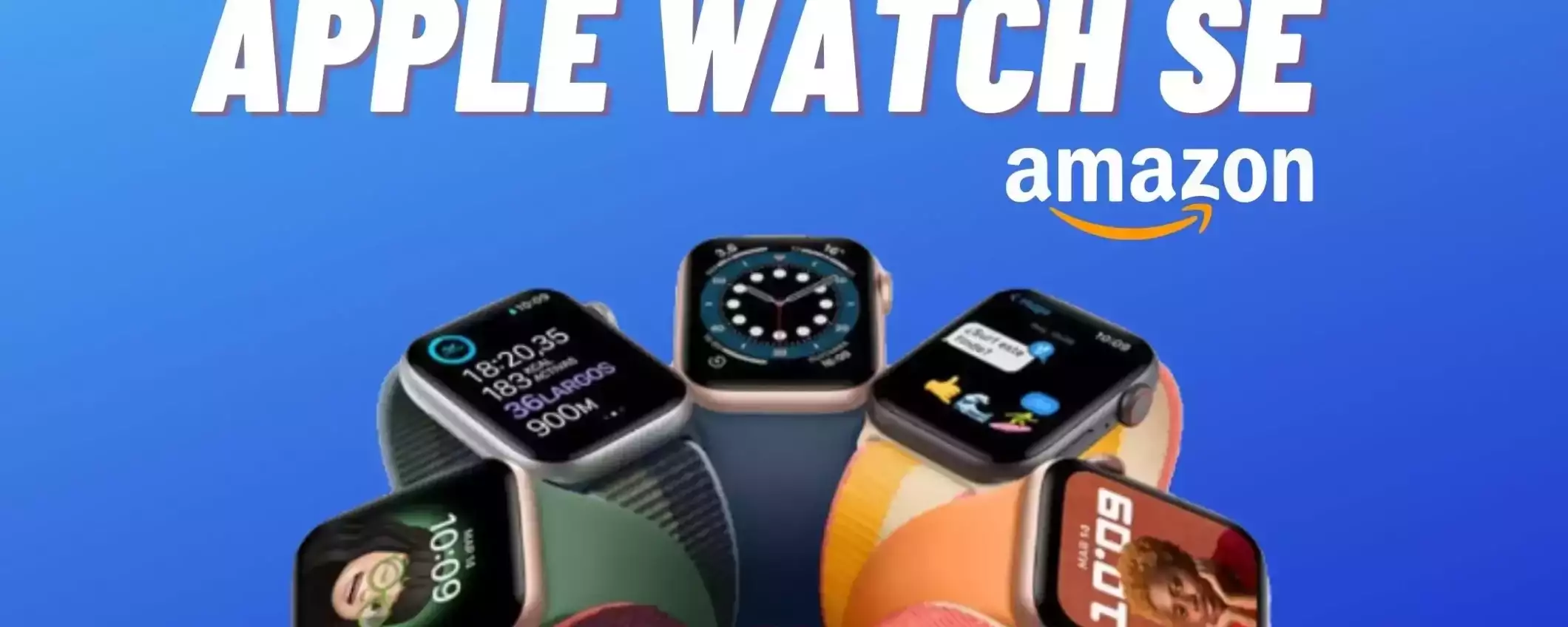Apple Watch SE (2023) da 44 mm a soli 249€ su Amazon: compralo ADESSO