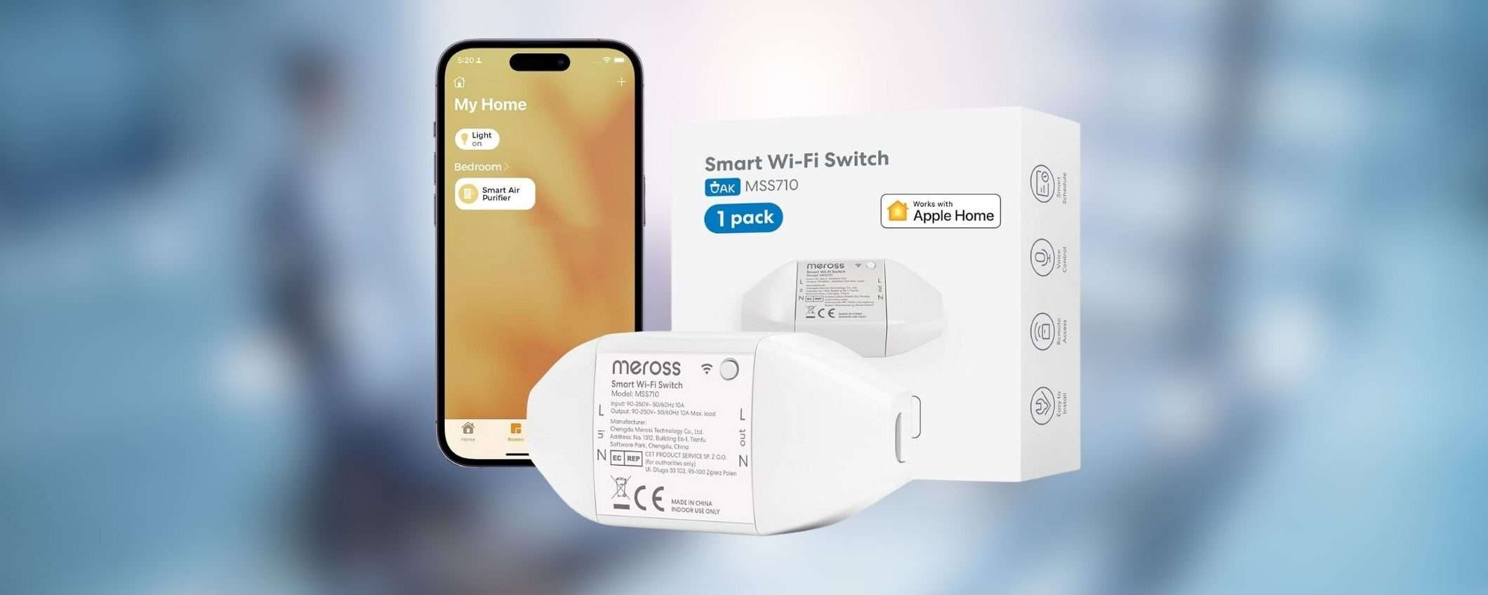 Smart Home SUBITO con lo Switch WiFi di Meross in offerta a 15,99€ (-24%) Smart Home SUBITO con lo Switch WiFi di Meross in offerta a 15,99€ (-24%)