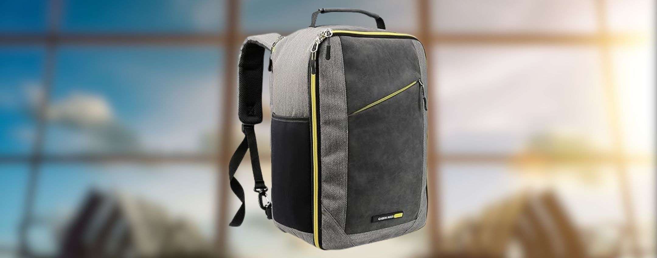 Zaino Cabina 40x20x25cm Zaino Ryanair MOCOCITO 40x20x25cm Bagaglio A Mano  Leggero 20L Zaino A Mano Ryanair 40x20x25