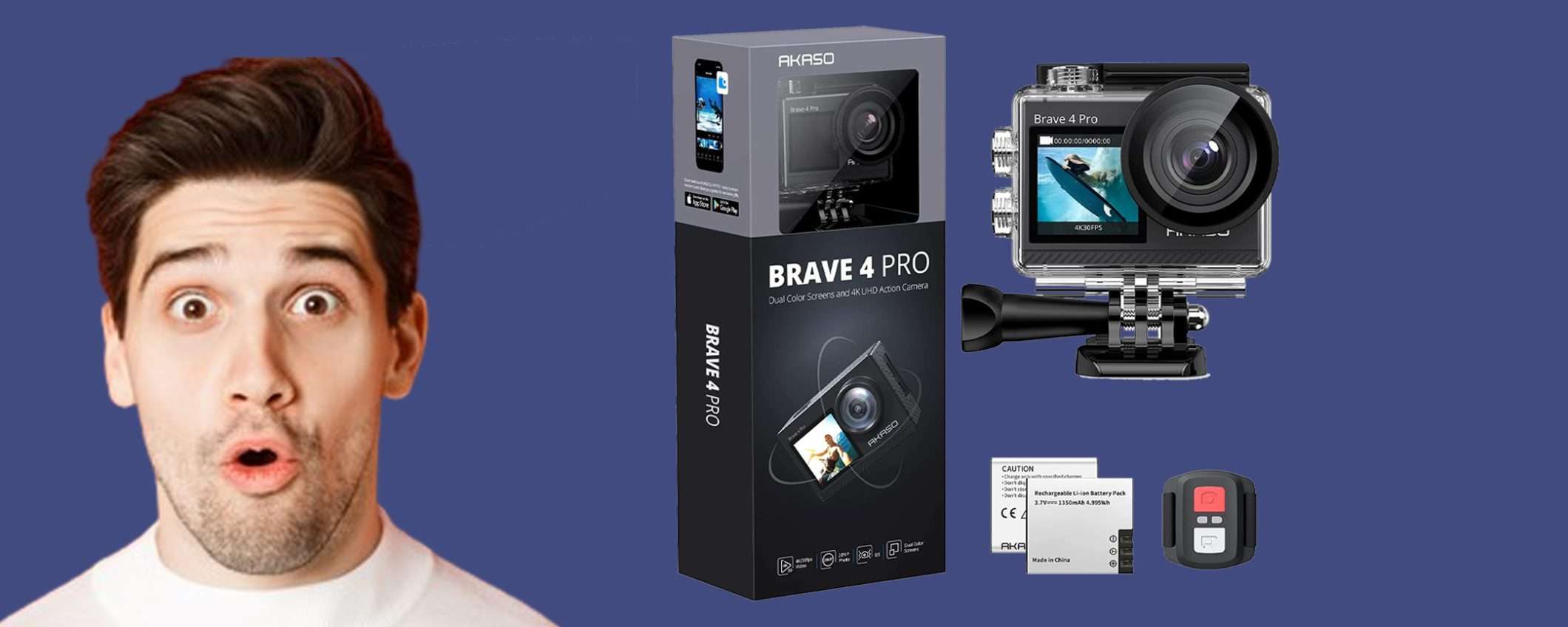 Action Cam 4K subacquea: sconto coupon IMPERDIBILE su Amazon