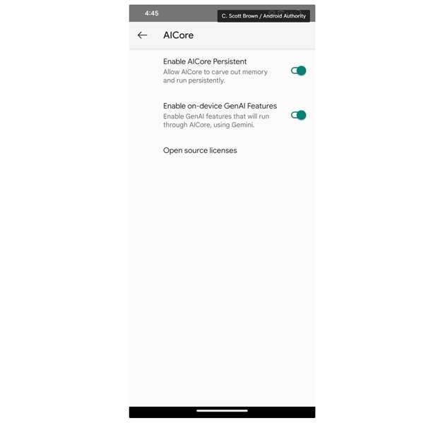 aicore teardown apk gemini nano