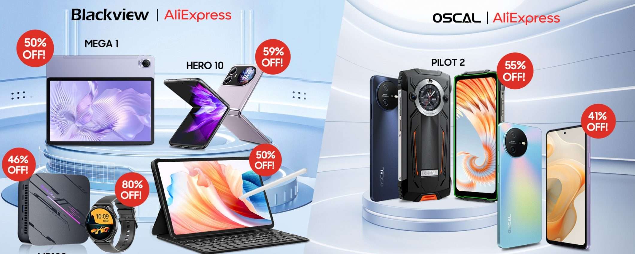 Blackview e OSCAL in Offerta su AliExpress: Un'Estate di Grandi Sconti Blackview e OSCAL in Offerta su AliExpress: Un'Estate di Grandi Sconti