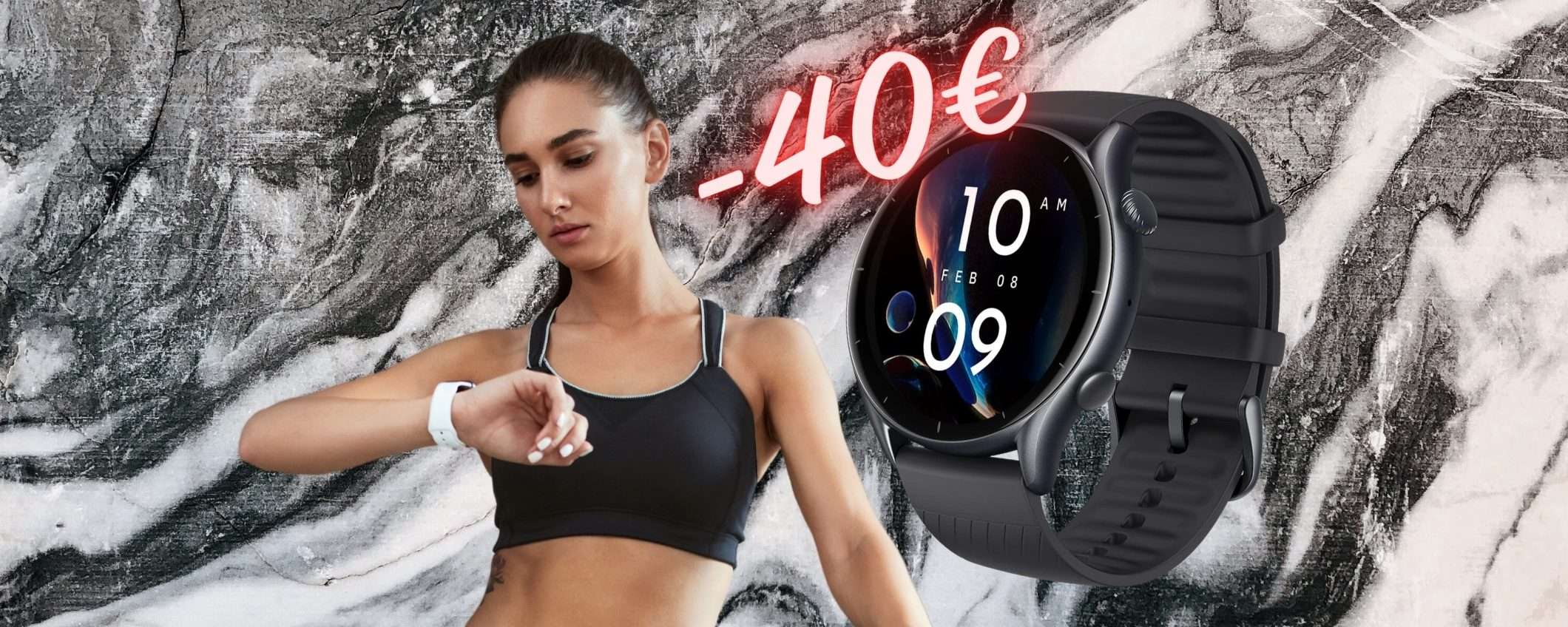 Amazfit GTR 3 è lo smartwatch da avere ADESSO, con lo SCONTO di 40€ Amazfit GTR 3 è lo smartwatch da avere ADESSO, con lo SCONTO di 40€