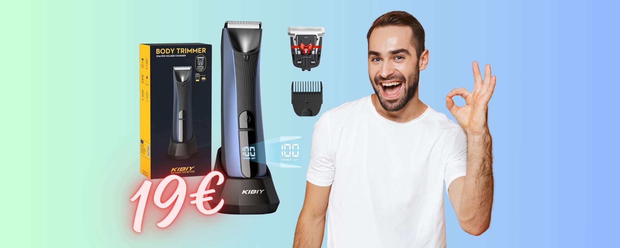 Appena 19€ per questo Rasoio Elettrico impermeabile grazie al COUPON Appena 19€ per questo Rasoio Elettrico impermeabile grazie al COUPON