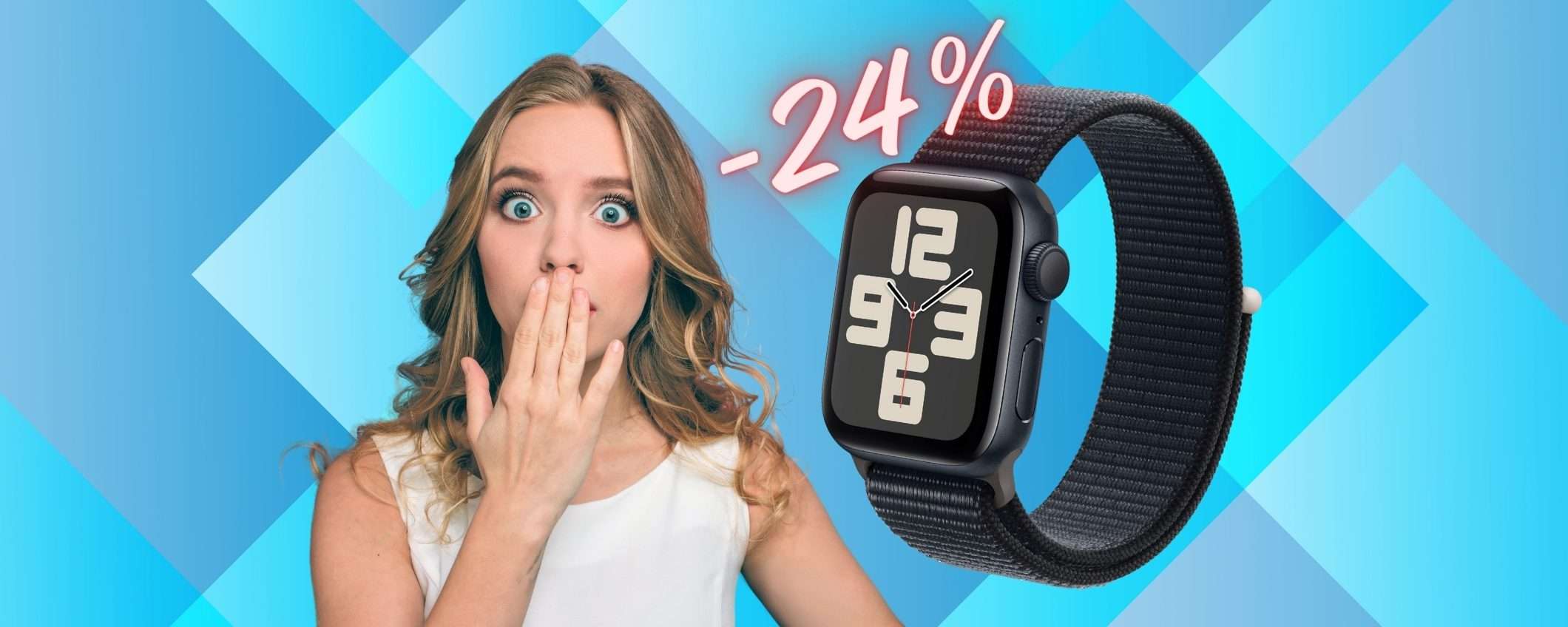 Apple Watch SE di 2ª generazione da 43€ al mese SENZA INTERESSI Apple Watch SE di 2ª generazione da 43€ al mese SENZA INTERESSI