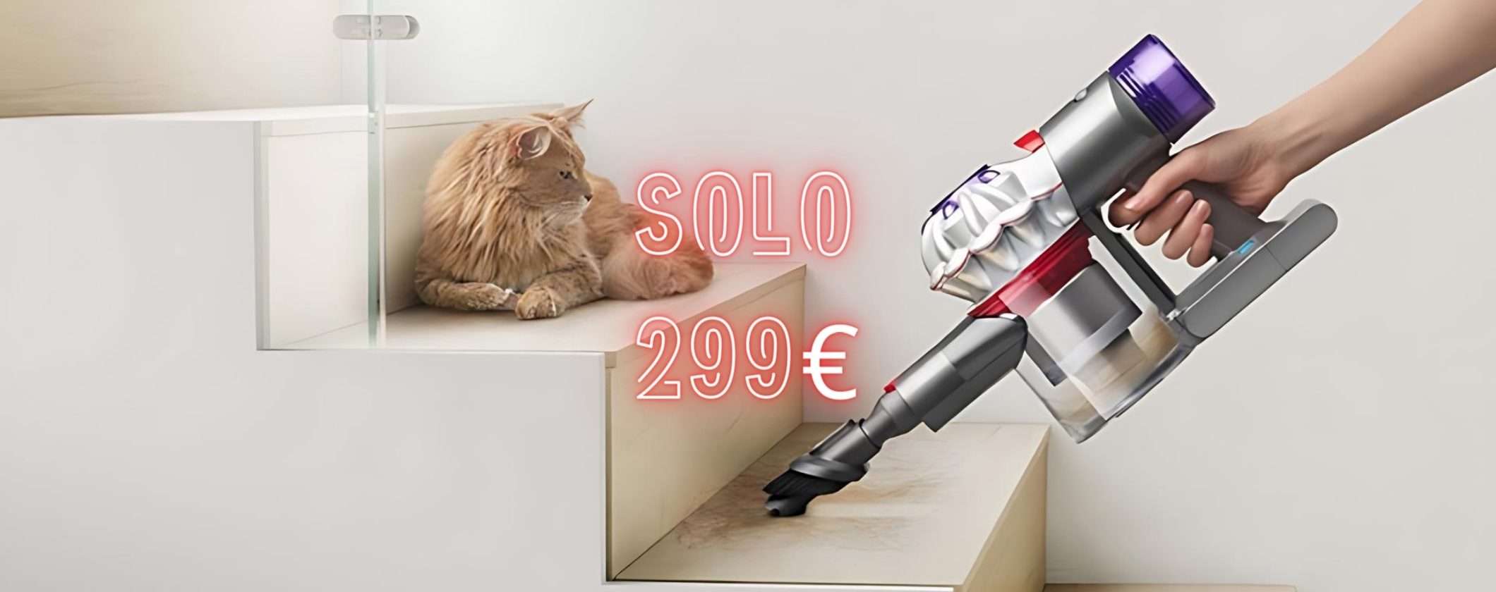 Aspirapolvere Dyson V8: prezzo MISTICO su Unieuro, solo 299€ Aspirapolvere Dyson V8: prezzo MISTICO su Unieuro, solo 299€