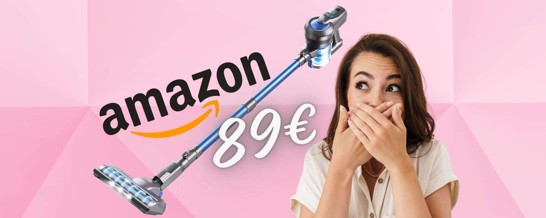 Aspirapolvere senza fili a MENO di 90€? Tutto vero solo su Amazon Aspirapolvere senza fili a MENO di 90€? Tutto vero solo su Amazon