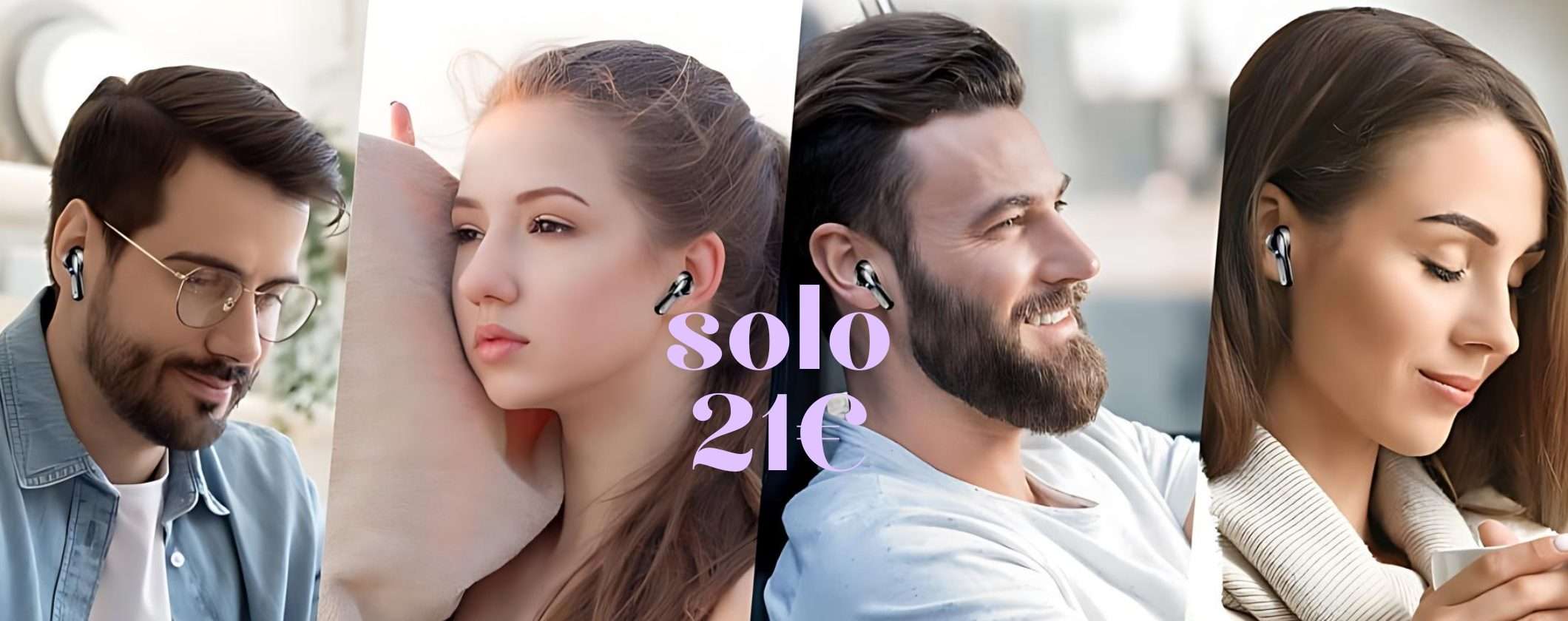 Auricolari Bluetooth 40 ore con ANC a soli 21€ su Amazon Auricolari Bluetooth 40 ore con ANC a soli 21€ su Amazon